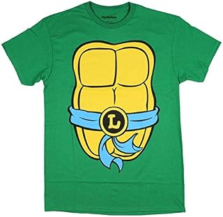 Teenage Mutant Ninja Turtles TMNT Mens Costume T-Shirt (Extra Large, Leonardo) by Nickelodeon