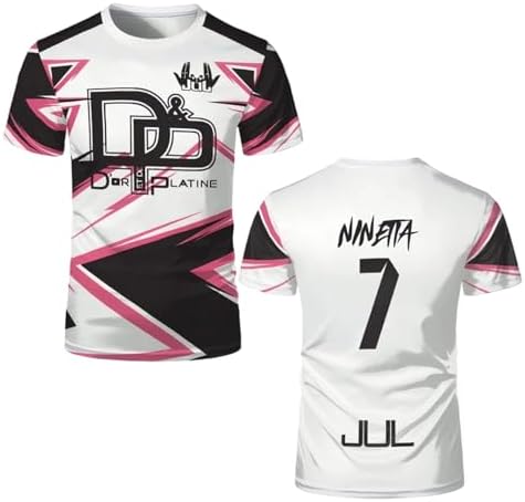 T-shirt JUL Homme, Femme Et Enfant – Maillot Sport Respirant En Polyester, Léger, Pour Football Et Quotidien – Cadeau Pour Fans