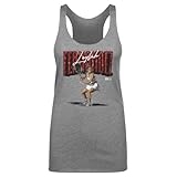 500 LEVEL Leylah Fernandez Player Name Women's Tank Top (Tri Gray, Medium)