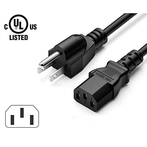 image for Superer AC Power Cord Fit for Xbox 360,Xbox One Original,Sony PS3 Firs