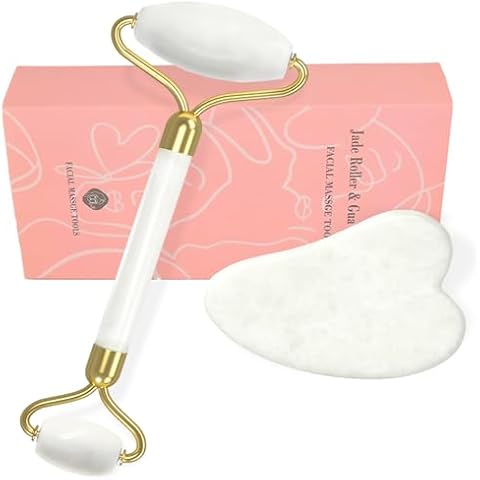 YLTNEUQER Jade Roller Gua Sha Set Cover