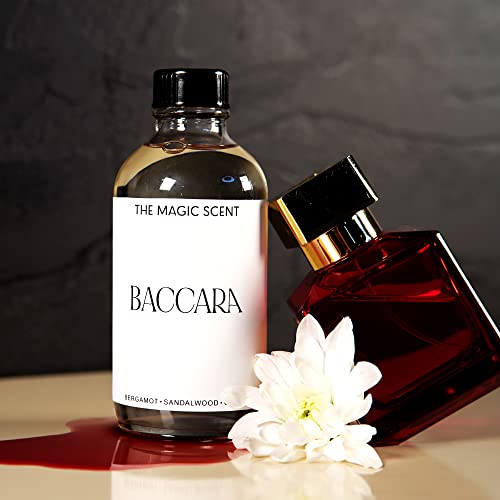The Magic Scent "Baccara" Oils For Diffuser - Hvac, Cold-Air, & Ultrasonic Diffuser Oil Inspired By The Baccarat Rouge - Essential Oils For Diffusers Aromatherapy (200 Ml) #TOP4