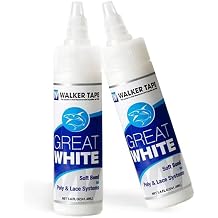 Great White Glue Adhesive Soft Bond Lace Poly Hair Replacement System Front Bonding Weave Wigs Active Wig Hairpiece Super Bold Hold Adhesive Liquid Glue 1.4 Oz