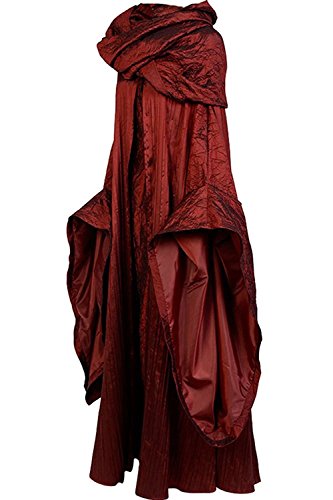 Sidnor The Red Woman Melisandre Cosplay Costume Outfit Suit Dress #TOP1