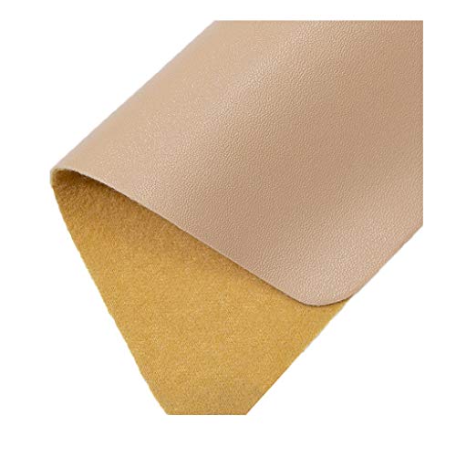 Similicuir abricot 168 cm de large pour réparer facilement un canapé abîmé ou des chaises