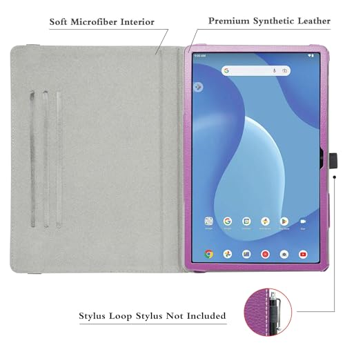 Bige for Onn 10.4 Tablet Pro 2023 Rotating Case,360 Degree Rotary Stand with Cute Pattern Cover for Onn 10.4 inch Tablet Pro 2023 (2023 Model:100110603) Tablets,Purple by Bige - Used condition - Image 5