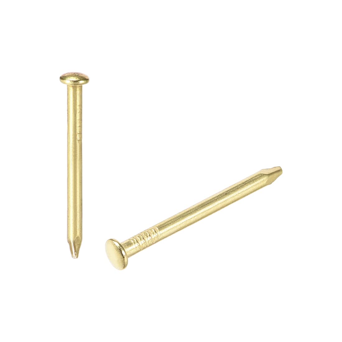 Small Tiny Brass Nails 2.8x45mm For DIY Pictures Wooden Boxes Household - View #5