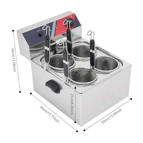 Cuiseur à nouilles électrique fini les pâtes trop cuites grâce aux 4 paniers séparés - 7