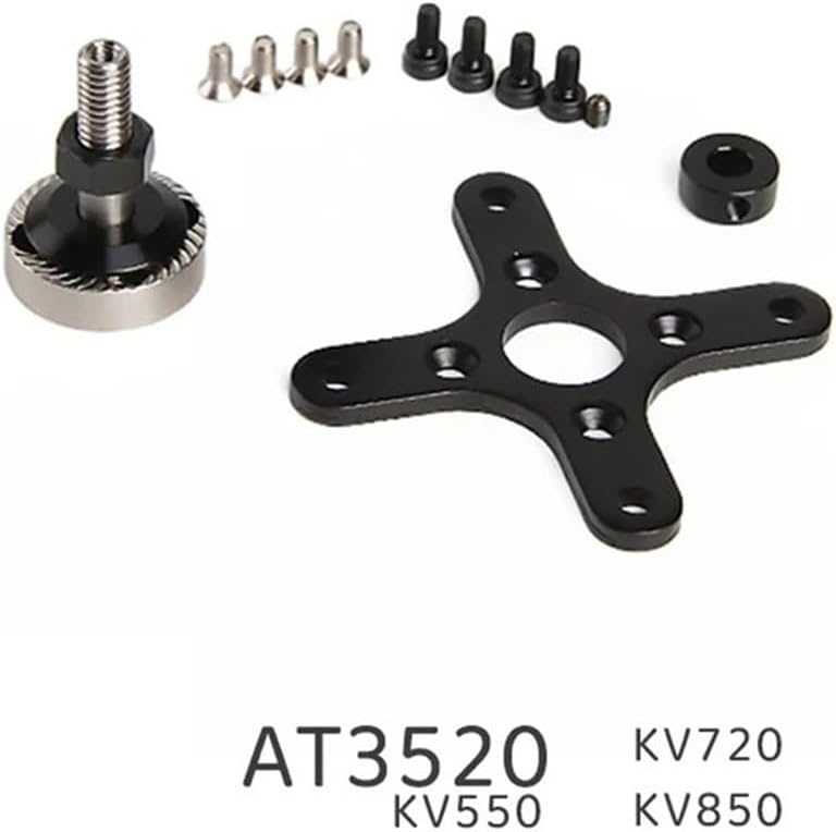AT3520 Long Shaft KV550 KV720 KV850 Brushless Motor Fit For Range Drones Fixed Wing Uav Drone Accessories(AT3520 KV720)