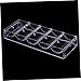 QUMIIRITY 1Pc Transparent Poker Chips Storage Box Organizer Case for Easy Access and Tidy Table Compact Design for Convenient Use Present for Friends and Family