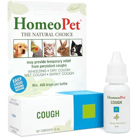 HomeoPet Cough Natural Supplement for Pets Cover
