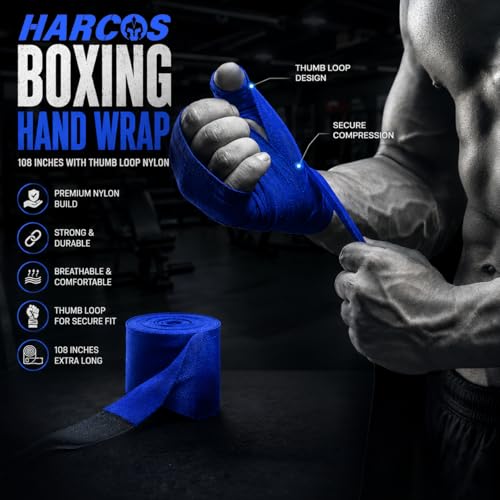 Image of Handler Synthetic Leather Unfilled Punching Bag for Boxing, MMA & Home Training - Heavy Duty Hanging Bag for Adults & Kids, Kickboxing, Karate, Taekwondo (3,4,5 ft) (Blue, 2 Feet (24 Inches))