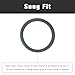 SEGADEN Leather Texture Soft Silicone Car Steering Wheel Cover Universal Anti-Slip Design 14-16 inch Protective Case Deep Gray