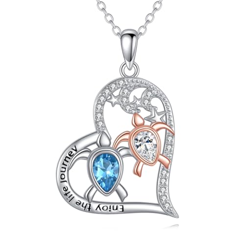 Collier tortue de mer en argent, sublimez vos tenues d'été et vos vacances