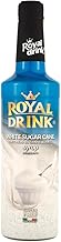 Royal Drink - White Cane Sugar Bar Syrup (700 ml) | For Cocktails & Mocktails | Gluten Free | Made in Italy