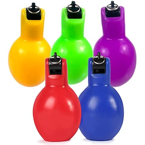 Dingfeiyu 5 Stück Handpfeife, Trillerpfeife Sportpfeife Cover