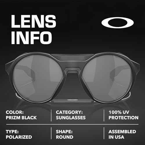 Oakley OO9440 CLIFDEN MATTE Frame – PRIZM Lens, Polarized Round Sunglasses with Official Eyewear Kit Bundle4