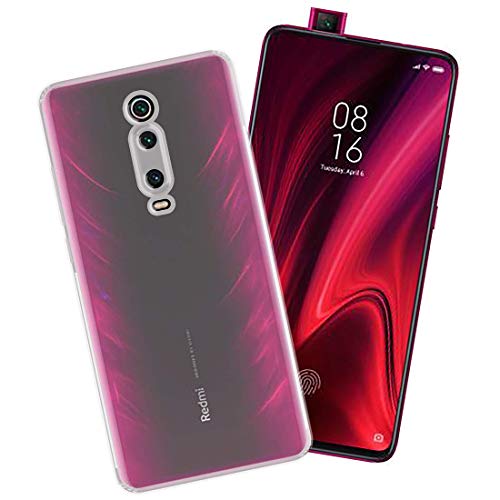 Image of Case Creation redmi k20 pro Imported 0.3mm Crystal Clear totu Silicone Transparent Flexible Soft Corner Protection with TPU Slim Back case Color Cover for mi k20 pro - Transparent