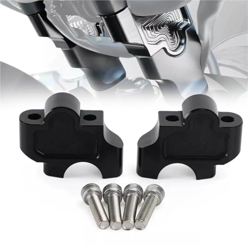 Adaptateur guidon Rebel CMX 500 300 1100: rehausseur de fixation noir pour moto Honda 2017-2024
