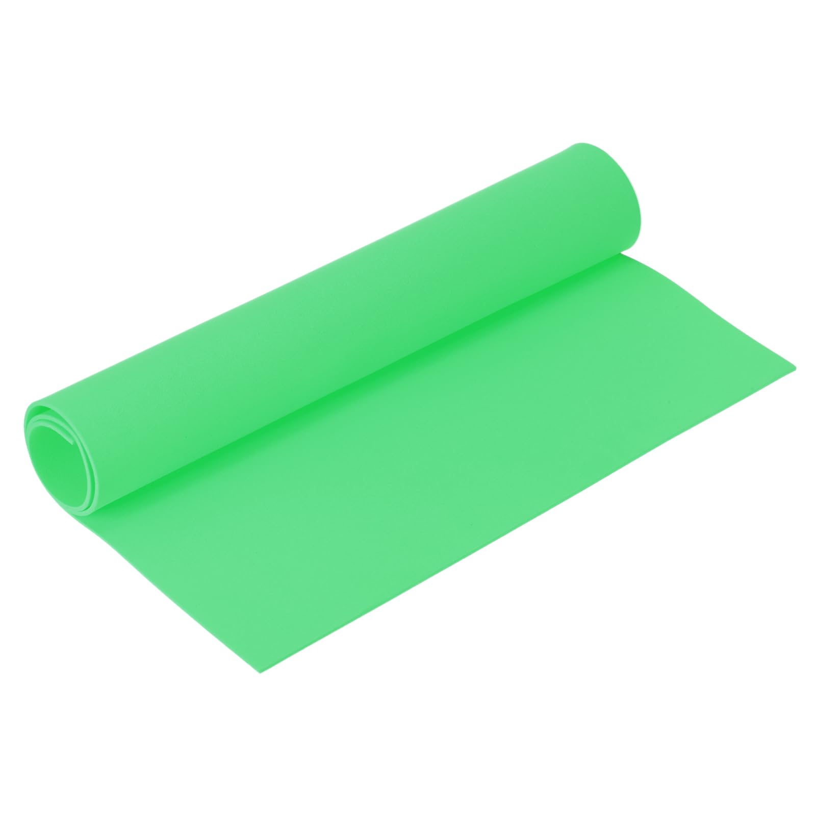 MECCANIXITY Foam Sheets Crafts 19x12 Inch 1mm EVA Craft Foam Paper Foam Sheets for Crafts Projects DIY Cosplay Modeling, Green