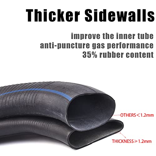 2.75/3.00-19 70/100-19 Inner Tube Replacement For Crf Klx Ttr Pit Motorcycle Off Road Dirt Bikes Tr4 Straight Valve Stem #TOP6
