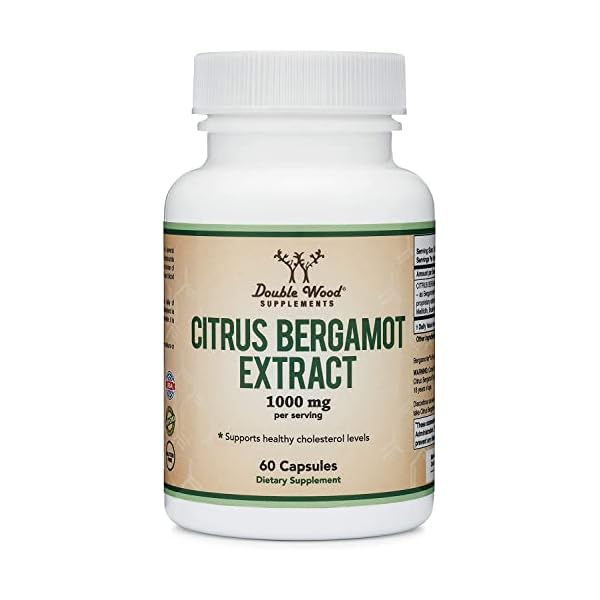Citrus Bergamot Supplement - Only Patented, Clinically Proven Bergamot Extract - 1,000mg Servings (Bergamonte…