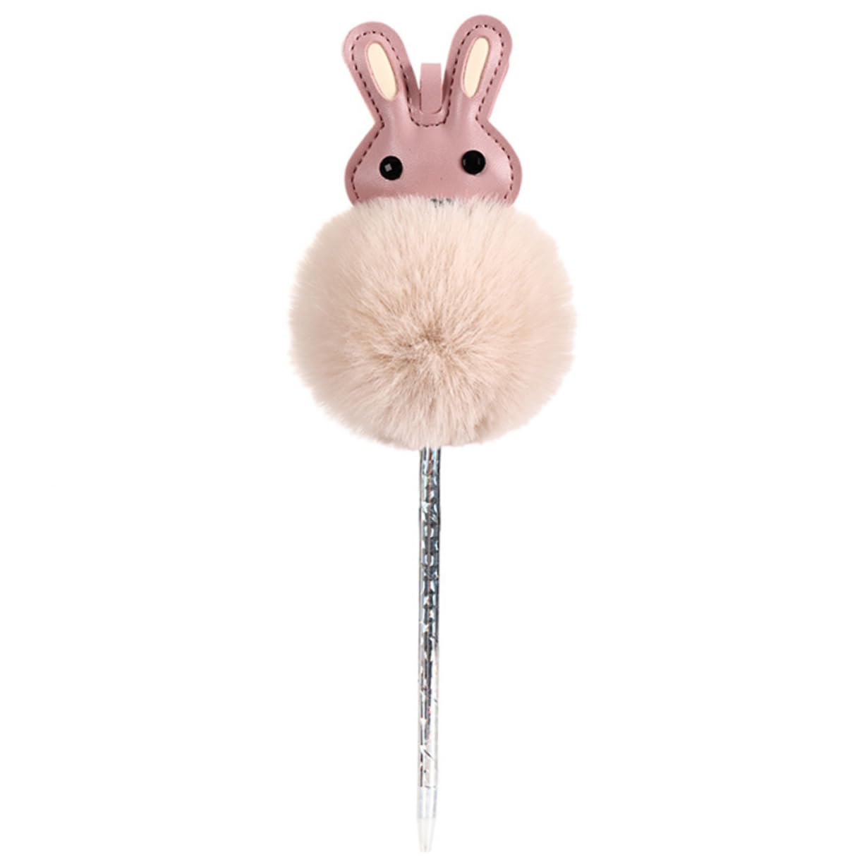 Lurrose 18 Pcs stylo gel créatif Stylos Gel s bille crayon bille pen enfant lapin balle en peluche