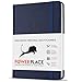 Day Planner, Calendar and Gratitude Journal to Increase Productivity, Time Management & Happiness | Vegan Leather Hardcover, 24-Hourly Business Planner, Undated 6-Months A5 Planner (Blue)