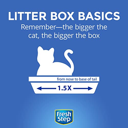 Fresh Step Lightweight Clumping Cat Litter, Odor Control With Febreze, 15.4 Lbs #TOP4