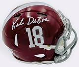 KALEN DEBOER SIGNED ALABAMA SIGNED FOOTBALL MINI HELMET AUTOGRAPH BECKETT BAS J97