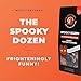 Miss Fortunes, Funny Fortune Cookies, The Spooky Dozen, Halloween Just Got Super Inappropriate, 60 Different Messages, Written By Professional Comedy Writers (12 Individually Wrapped Orange & Black Cookies)