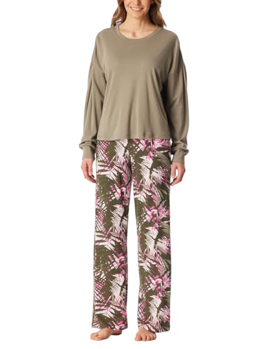 Produktbild Schiesser Damen Schlafanzug lang Interlock