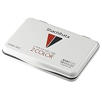 Amazon | シヤチハタ デュエット HFW-2EC スタンプ台 黒・赤