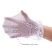 Xiyadun 5 Pairs Toddler Baby & Child Girls Ruffle Lace Ankle Cotton Dress Socks (L for 7-11 Years, Cream White)