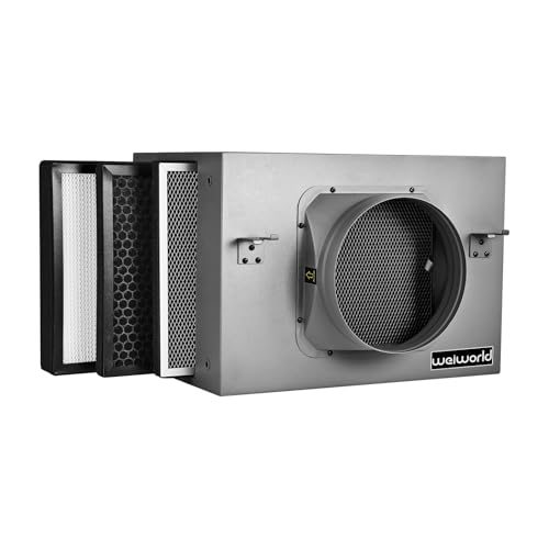 Inline Filter Box 8 with HEPA & Carbon Filters