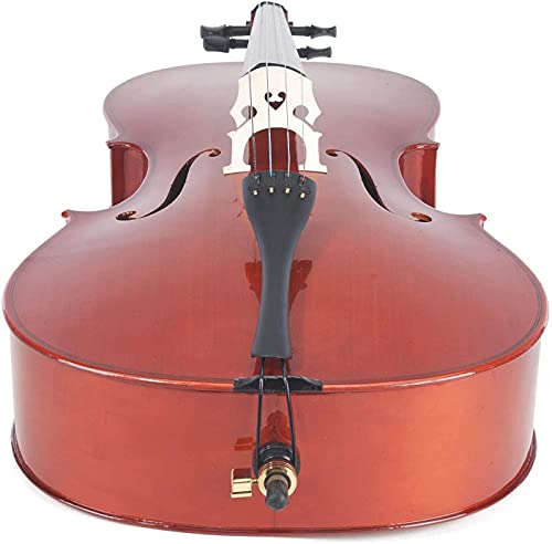 Mendini By Cecilio Cello - Musical Instrument For Kids & Adults - Cellos Kit W/Bow, Stand, Bag - Stringed Music Instruments For Students (1/4-Size, Natural) #TOP2