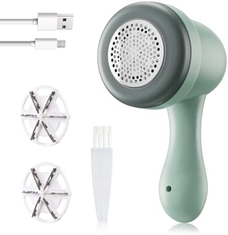 Bobble Remover For Clothes, Lint Remover with 2 Extra Blades, Multi-Use