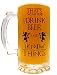 That's What I Do I Drink Beer & I Know Things - Large 16oz Beer Mug - Game of Thrones Inspired - Thick Clear Glass - Perfect Gift
