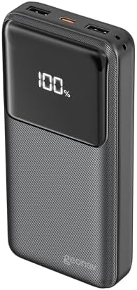 Geonav Power Bank, Carregador Portátil Universal 20.000mAh, Carga...