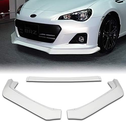 EPARTS 3PCS JDM CS-Style Front Bumper Body Lip Kit Compatible With 13-16 Subaru BRZ (Painted Carbon Fiber)