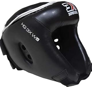3X Sport Boxing Sparring Grappling, Head Gear MMA Training Muay Thai Kickboxing, Machine Mold Martial Arts Karate Taekwondo