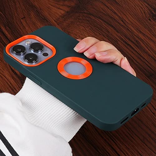 Coque de téléphone antichoc en silicone souple iPhone XS vert foncé