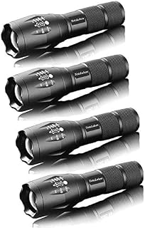 Military Grade 2000 Lumen 5 Mode LED Tactical Flashlight Torch for Hurricane Camping