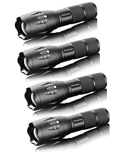 Military Grade 2000 Lumen 5 Mode LED Tactical Flashlight Torch for Hurricane Camping