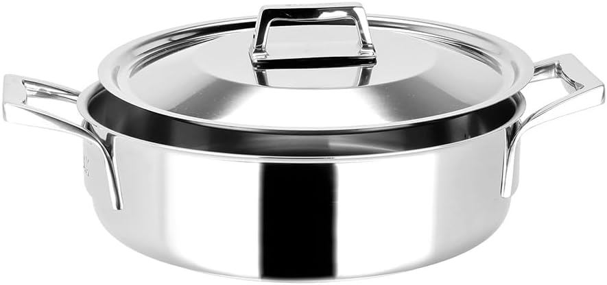 Sitram 711671 Dutch Oven, 18/10 Steel