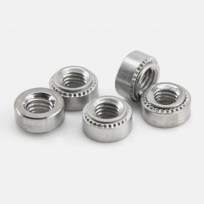 304 stainless steel CLS UNC pitch 1/4-20 PEM Self-Clinching pressured Nuts Pressure riveting nut board - (Size: CLS-0420-1)