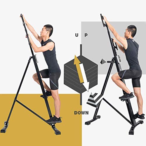 Image of Stepper Vertical Climber, Climbing Machine Home Gyms Fitness Equipment - Pedal Machine Adjustable Height Anti-Slip Desig