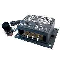 Kemo M028N Leistungsregler 110 - 240 V/AC, 4000 VA. Regeln von ohmschen und induktiven Lasten z.B. Motoren, Heizungen wenn diese im Phasenanschnitt geregelt werden können