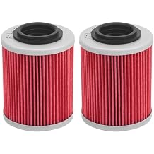 AHL Oil Filter 0800-011300-0004 Compatible with CF Moto Side X Side 600 Uforce 2021-2023/800 Uforce 2014-2022/800 Uforce EPS 2017/800 Uforce Trail Gen 2023/800 Zforce EX 2014-2022,2pcs