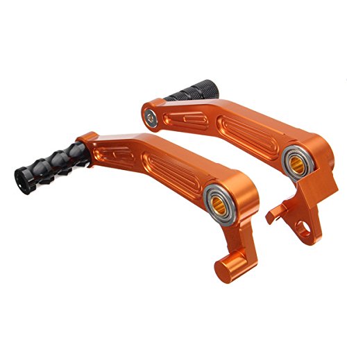 Par CNC Freno De Pie Palanca De Cambios De Pedal para KTM 125 200 390 Duke 12 13 14 15
